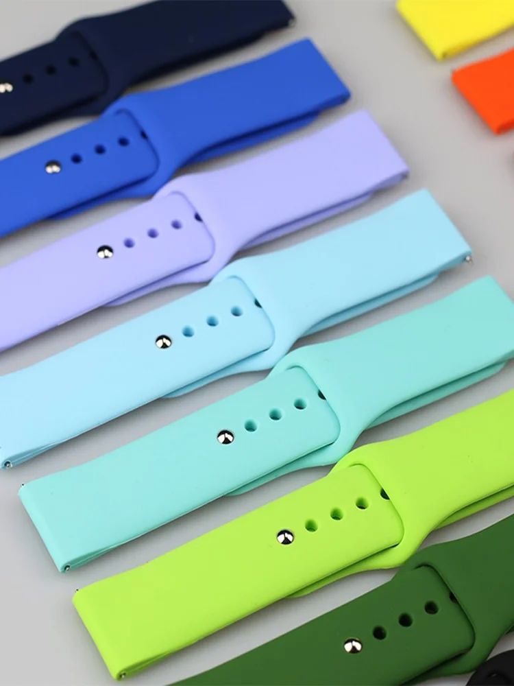 Силиконовый ремешок 18 мм для  – обзор и цена Titan Smartwatch Accessories